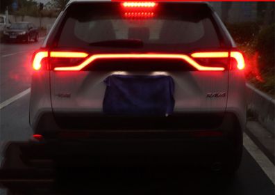 Three-function Modified Taillights Run Through
