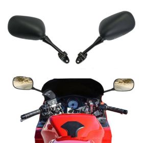 Motorcycle Plastic Black Rearview Mirror Reflector