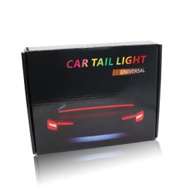Universal Trunk Spoiler LED Car Strip Brake Tail Turn Light