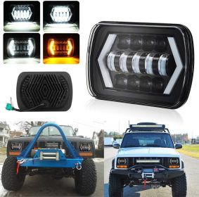Suitable For 7 Inch Square Led Headlight Rectangular Far And Near Light