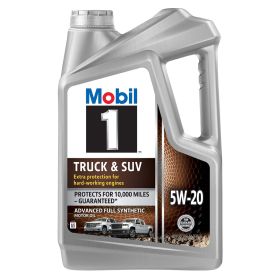 Mobil 1 Truck & SUV Full Synthetic Motor Oil 5W-20, 5 qt