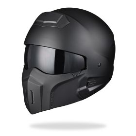 Detachable Chin Open Face helmet