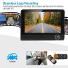 1296P Car DVR Dash Camera 4In 3 Lens Vehicle Driving Recorder Seamless Recording