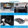 1296P Car DVR Dash Camera 4In 3 Lens Vehicle Driving Recorder Seamless Recording