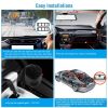 FHD 1080P Car DVR Dash Camera 9.66In Vehicle Driving Recorder w/ G Sensor Parking Monitoring Seamless Recording