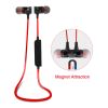 Wireless Headsets In-Ear Neckband Headphones Sweat-proof Sport Earbuds w/ Call Alert Number Broadcast