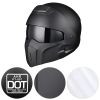 Detachable Chin Open Face helmet