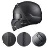 Detachable Chin Open Face helmet