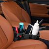 Car Seam Cup Holder Seat Gap Wedge Drink Storage Organizer Console Side Pocket Mount Stand