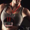 Wireless Headsets In-Ear Neckband Headphones Sweat-proof Sport Earbuds w/ Call Alert Number Broadcast