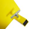 600lb Panel Dolly ; 10in. Pneumatic Wheels; yellow