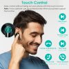 Waterproof Wireless 5.0 TWS Earbuds Wireless Headsets w/ Magnetic Charging Case Battery Remain Display