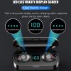 8D Stereo True Wireless Bluetooth Earbuds With 1200mAh Charging Case