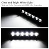 7" LED Light Bar Single Row Offroad Spot Lights 18W Ultra Slim Straight Work Light for Trailer Truck Bus Boat
