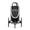 CYBEX ZENO Multisport Hands Free Running Trailer Seat Pack In All Black