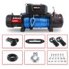 X-BULL ELECTRIC WINCH 13000 LBS 12V SYNTHETIC BLUE ROPE UPGRADE