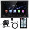 7In Universal Wireless Car MP5 Player 1080P Video Player Stereo Audio FM Radio