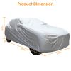 189x69x47in Full Car Cover All Weather UV Protection Automotive Cover 170T Outdoor Universal Full Cover