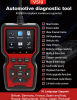 OBD 2 fault code reader;  I / M ready state;  car battery voltage reading;  engine light vehicle scanner;  factory direct selling (OBD connector)