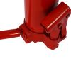 Hydraulic Long Ram Jack with Single Piston Pump and Clevis Base (Fits: Garage/Shop Cranes, Engine Hoists, and More): 8 Ton (16,000 lb) Capacity, Red