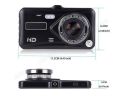 A6t 4" Dvr Dash Cam Rear View Camera Touch Screen Night Vision Video Recorder Dashcam Motion Detection Car Dvr Mirror built in 32GB