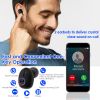 TWS Wireless 5.0 Earbuds In-Ear Stereo Headset Noise Canceling Earphone Headsets w/Mic