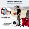 VEVOR Portable Diesel Tank; 58 Gallon Capacity & 10 GPM Flow Rate; Diesel Fuel Tank with 12V Electric Transfer Pump and 13.1ft Rubber Hose