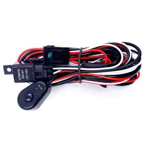 One For Two LED Long Work Light Relay Control Line Group