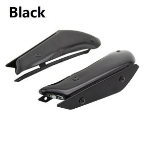 Motorcycle Body Spoiler Wing Refitted (Option: NINJA400 black-A pair)