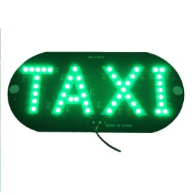 TAXI Empty Car Light LED Taxi Empty Car Light (Color: Green)