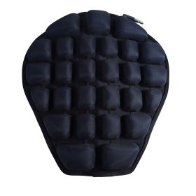 Three-dimensional airbag for motorcycle cushion (Color: Blue)