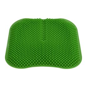 Elastic Silicone 3D Suspension Massage Cushion (Color: Green)