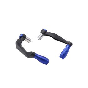 Motorcycle Levers Guard Brake Clutch Handlebar Protector For  R3 R25 Yzf R1 Yzf R6 Handle Bar Motor CNC Aluminum Parts (Option: Al alloy-Blue)