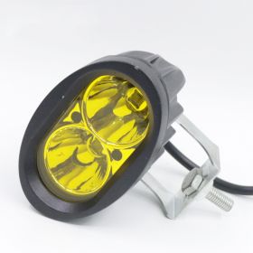 Direct Selling Motorcycle Spotlight Electric Car LED Headlight Battery Car (Option: Yellow-A)