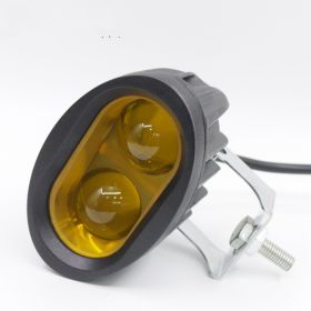 Direct Selling Motorcycle Spotlight Electric Car LED Headlight Battery Car (Option: Yellow-B)