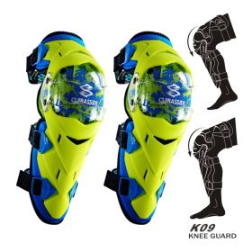 Motorcycle Elbow Protector Cuirassier Kneepad Knee Guards Motocross Downhill Dirt Bike MX Protection Off-Road Racing Elbow Pads (Option: Lemon yellow-K09)