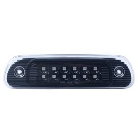 High-Mount Brake Light, Blackened, Transparent, Suitable For 1999-2004  Grand Cherokee (Color: White)