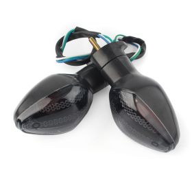 Suitable For Cbr600Rr F5 07-14 Cbr1000Rr 08-14 Front And Rear Turn Signal Command Lights (Color: Black)