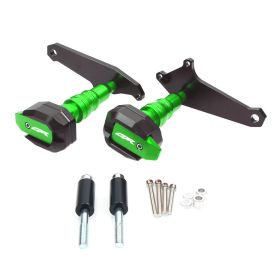 Suitable For Cbr500R 17-20 Years Modified Engine Anti-Fall Ball Body Anti-Fall Glue Anti-Fall Stick (Option: Green-T)
