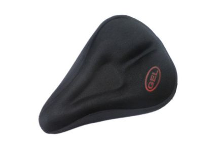 Mountain Bike Seat Cushion Thickened Seat Cover Comfortable Saddle Bicycle Equipment Riding Accessories Supplies (Option: Triangle with groove)