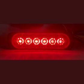 Modified Decorative Flashing Lights For Tow Truck Pickups (Option: Pure red)