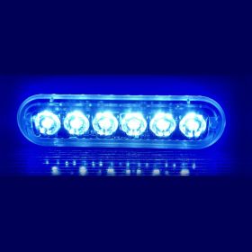 Modified Decorative Flashing Lights For Tow Truck Pickups (Option: Pure blue)
