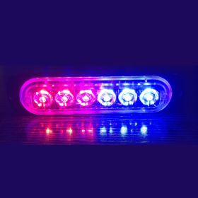 Modified Decorative Flashing Lights For Tow Truck Pickups (Option: Red and blue)