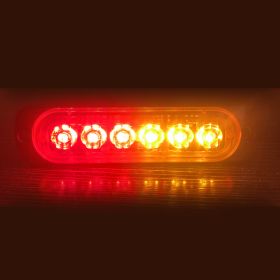 Modified Decorative Flashing Lights For Tow Truck Pickups (Option: Red and yellow)