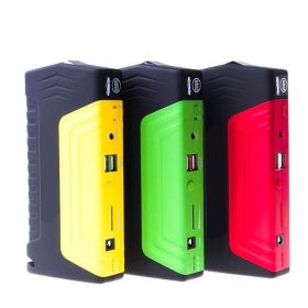 Car Emergency Starter Power Supply Car Jump Starter Mobile Spare Battery Ignition Artifact With Electric Treasure (Option: Yellow-1pcs)