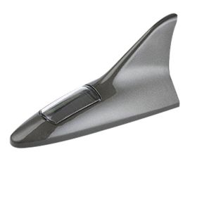 Car Solar Shark Fin Anti-collision Light (Color: Grey)