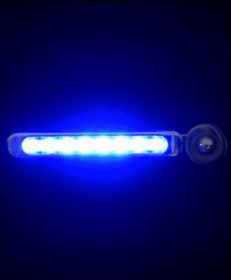 Wind-driven Daytime Running Lights (Option: Blue matching)