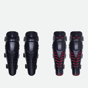 Anti-fall knee pads (Option: Black red-One size)