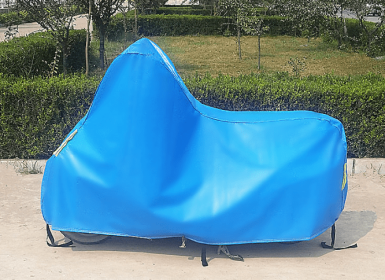 Oxford cloth snow cover dust cover (Option: Blue-S)