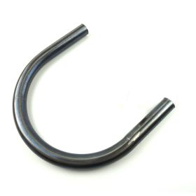 Motorcycle Retro Modified Tail U-tube Elbow Armrest Tailstock (Option: 22-19.5Hirao)